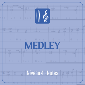 Medley bella ciao-conquest of paradise-santiano (level 4) written in note