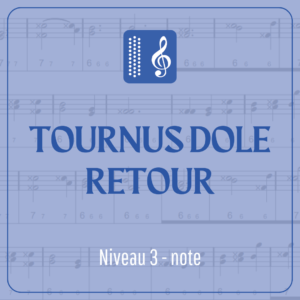 Tournus Dole retour (niveau 3) écrit en note