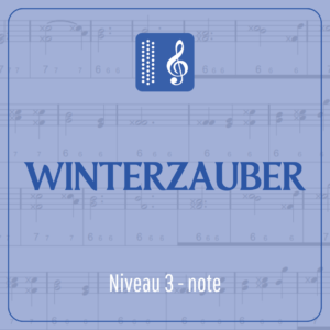 Winterzauber (niveau 3) écrit en note