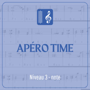 Apéro Time (niveau 3) écrit en note