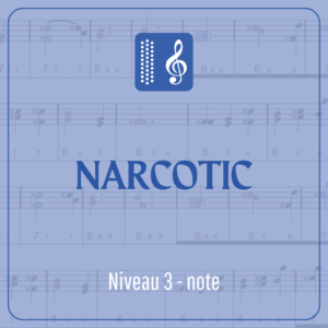 Narcotic (niveau 3) écrit en note