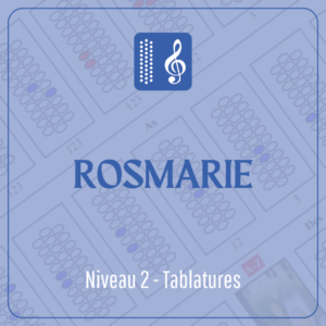 Rosmarie (niveau 2) en tablature