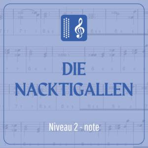 Die Nacktigallen (niveau 2) écrit en Note