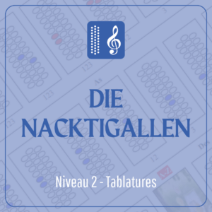 Die Nacktigallen (niveau 2) en tablature