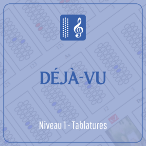 Déjà-vu (niveau 1) en tablature