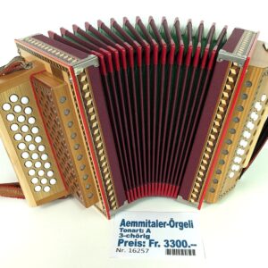 Aemmitaler-Örgeli Nr. 16257