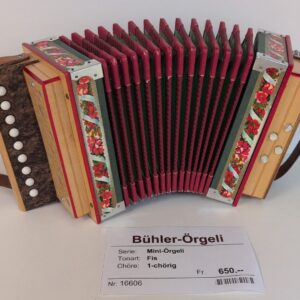 Bühler Mini-Örgeli Nr. 16606