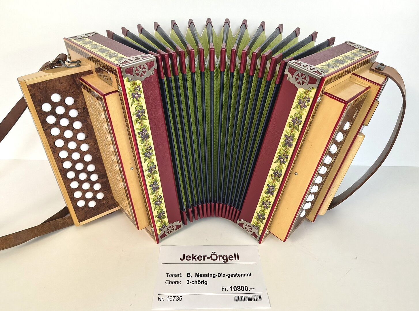Jeker-Örgeli Nr. 16735 RESERVIERT